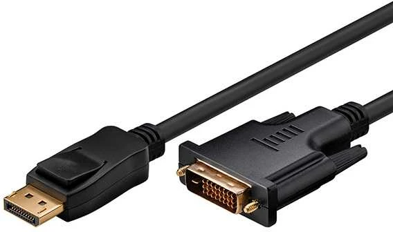 Nezatříděno Vaizdo kabelis DisplayPort M - DVI (24+1) M, 2m, paauksuotos jungtys, juodas, EOL