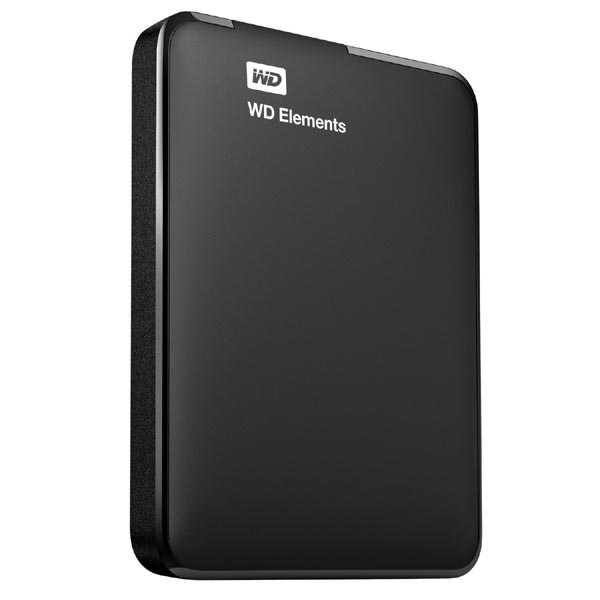 Kietasis diskas Dysk zewnętrzny HDD Western Digital Elements 1.5TB Juodas (WDBU6Y0015BBKEESN)
