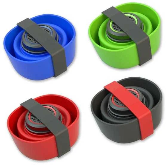 Kompiuterio kolonėlės YZSY Garsiakalbis bluetooth SALI, 1.0, 3W, juoda, garsumo valdymas, składany, neperšlampamas, EOL