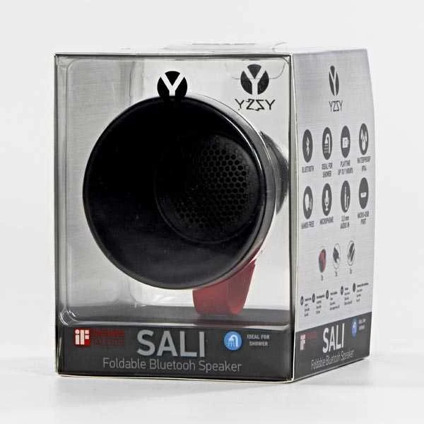 Kompiuterio kolonėlės YZSY Garsiakalbis bluetooth SALI, 1.0, 3W, juoda, garsumo valdymas, składany, neperšlampamas, EOL