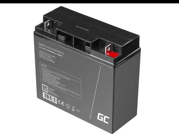 Green Cell Žalias Cell GreenCell® AGM 12V 22Ah VRLA Baterija Gel gilaus dviračio motorolerio vejapjovės valčių barža vejapjovė traktoriaus žvejybos valtis