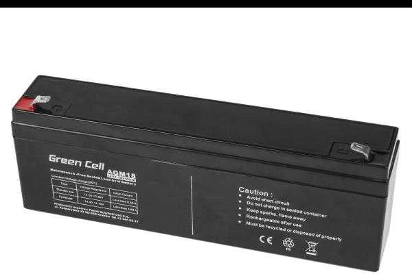 Green Cell Žalias Cell Žalias CELL Baterija AGM 12V 2,3 Ah