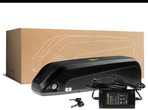 Green Cell Žalias Cell Žalias Cell E-bike akumuliatorius 48V 14.5Ah 696Wh Down Tube Ebike EC5 skirta Samebike SMLRO su įkrovikliu