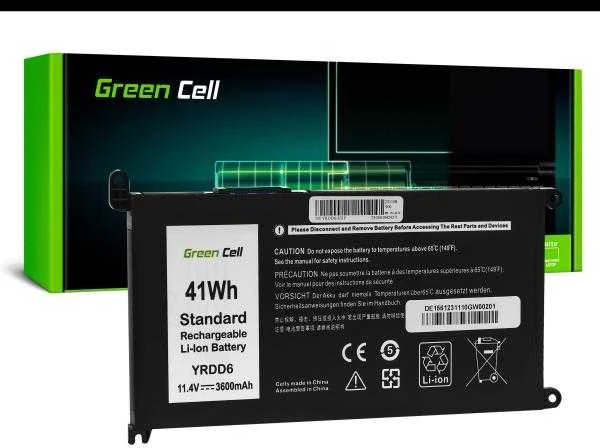 Green Cell Žalias Cell Žalias Cell baterija YRDD6 1VX1H į Dell Vostro 5490 5590 5481 Inspiron 5481 5482