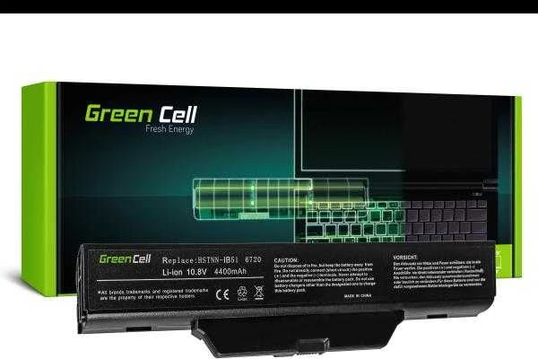 Green Cell Žalias Cell GREENCELL HP08 Baterija Žalias Cell, skirta HP 550 COMPAQ 610 6720s 6730s 6735s 683
