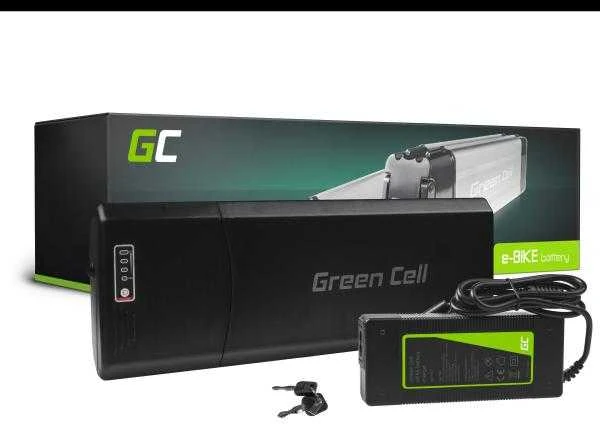 Green Cell „Žalias Cell“ Žalias „Cell“ baterija 13Ah (312Wh) elektriniams dviračiams