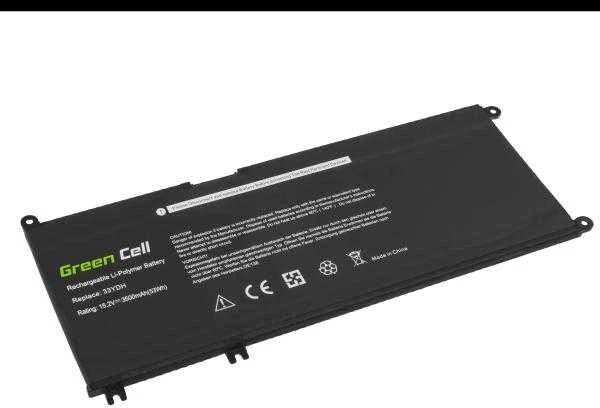 Green Cell Žalias Cell GREENCELL DE138 Bateria Žalias Cell 33YDH do Dell Inspiron G3 3579 3779 G5 5587 G7 7588 7577 7773