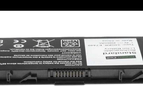 Green Cell Žalias Cell Baterija Žalias Cell 34GKR F38HT skirta Dell Latitude E7440 E7450 7.4V