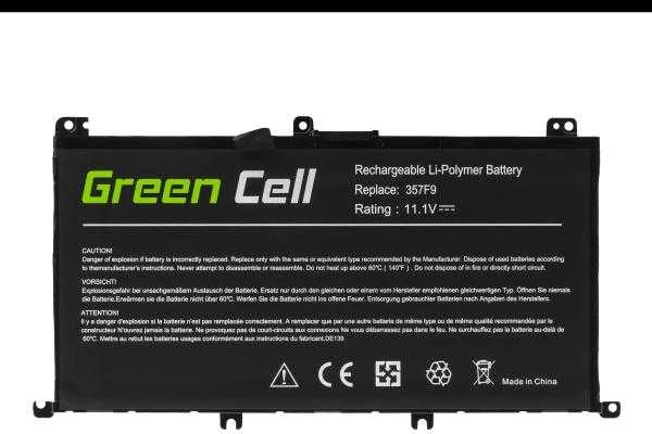 Green Cell Žalias Cell GREENCELL Baterija 357F9, skirta Dell Inspiron 15 5576 5577 7557 7559 7566 7567 4200 mAh