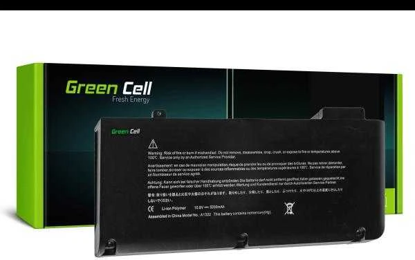 Green Cell Žalias Cell GREENCELL AP06 Baterija Žalias Cell A1322, skirta Apple MacBook Pro 13 A1278 (2009 m. vidurys, 2010 m. vidurys, ausis