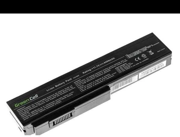 Greencell AS08 A32-M50 A32-N61 Nešiojamo kompiuterio baterija Asus N43, N53, G50, L50, M50, M60, N61VN, N61JV
