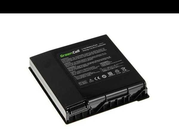 Žalias Cell Žalias Cell baterija skirta Asus G74 G74S G74J 14.4V 4400mAh