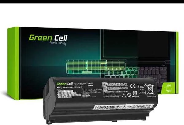 Žalias Cell Žalias Cell baterija, skirta Asus ROG G751 G751J / 15V 4400mAh