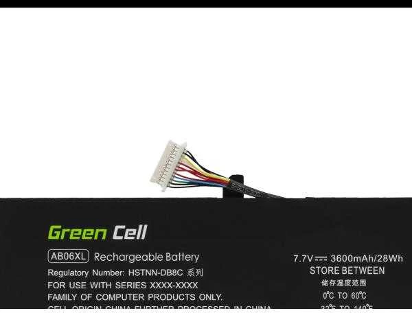 Green Cell Žalias Cell Akumuliatorius Žalias Cell AB06XL, skirtas HP Envy 13-AD102NW 13-AD015NW 13-AD008NW 13-AD100NW 13-AD101NW