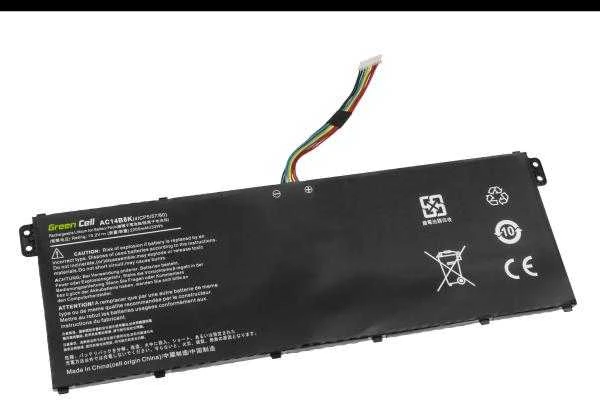 Green Cell Žalias Cell GREENCELL Baterija AC14B3K AC14B8K, skirta Acer Aspire 5 A515 A517 R15 R5-571T Spin 3 SP315-51 SP513-51 Swift 3 SF314-52