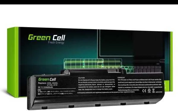 Green Cell Žalias Cell GREENCELL AC01 Baterija Žalias Cell AS07A31 AS07A41 AS07A51 skirta Acer Aspire 4710 4720 5735 5737Z