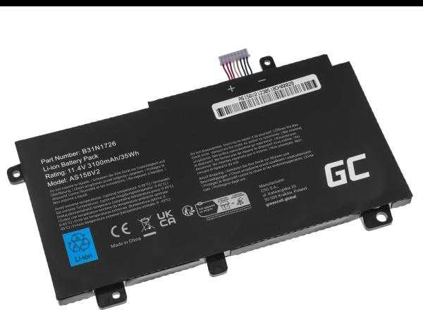 Žalias Cell Žalias Cell baterija B31N1726, skirta Asus TUF Gaming FX504 FX504G FX505 FX505D FX505G A15 FA506 A17 FA706