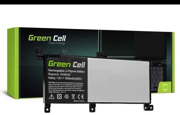 Žalias Cell GREENCELL AS111 Bateria Žalias Cell C21N1509 do Asus X556U X556UA X556UB X556UF X556UJ X556UQ