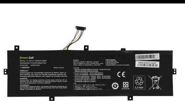 Žalias Cell Asus ZenBook UX430 UX430U UX430UA UX430UN UX430UQ