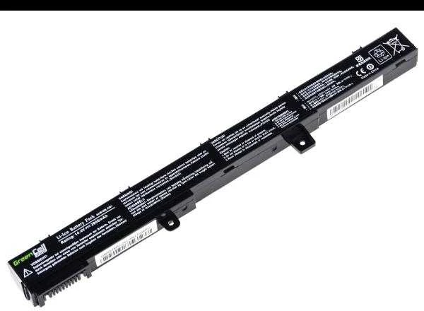 GREENCELL AS75 Baterija Žalias Cell A31N1319 A41N1308 Asus X451MAV X551 X551C X551CA X551M X551MA