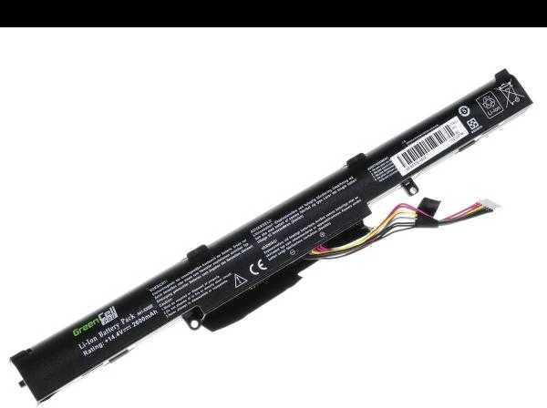 GREENCELL AS77PRO Baterija Žalias Cell PRO A41-X550E, skirta Asus F550D R510D R510DP X550D X550DP