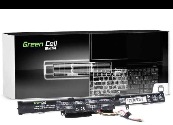 GREENCELL AS77PRO Baterija Žalias Cell PRO A41-X550E, skirta Asus F550D R510D R510DP X550D X550DP