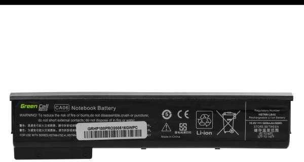Nešiojamas kompiuteris Baterija Žalioji Mobilusis PRO CA06 CA06XL HP ProBook 640 645 650 655 G1 "