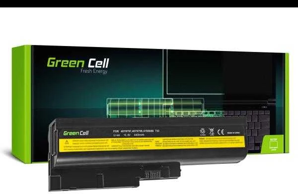 GREENCELL LE01 Baterija Žalias Cell, skirta Lenovo IBM Thinkpad T60p T61p R60e R61e