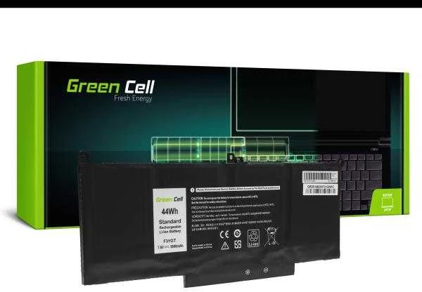 Green Cell Žalias Cell GREENCELL Baterija F3YGT, skirta Dell Latitude 7280 7290 7380 7390 7480 7490