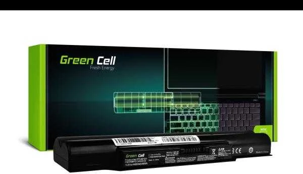 Green Cell Žalias Cell Žalias Cell akumuliatorius, skirtas Fujitsu Lifebook A532 AH532 / 11.1V 4400mAh