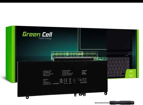 Green Cell Žalias Cell Žalias Cell baterija G5M10 0WYJC2, skirta Dell Latitude E5250 E5450 E5550