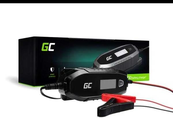 Green Cell Žalias Cell Žalias Cell akumuliatoriaus įkroviklis - su išmaniąja diagnostikos funkcija - 6-12V/4A/120Ah
