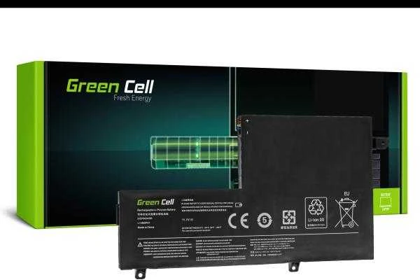 Žalias Cell baterija L14M3P21 skirta Lenovo Yoga 500-14IBD 500-14ISK 500-15IBD 500-15ISK