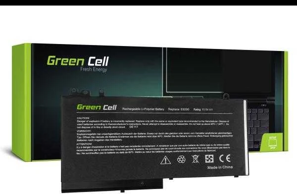 Green Cell Žalias Cell Bateria Žalias Cell RYXXH do Dell Latitude 11 3150 3160 12 E5250