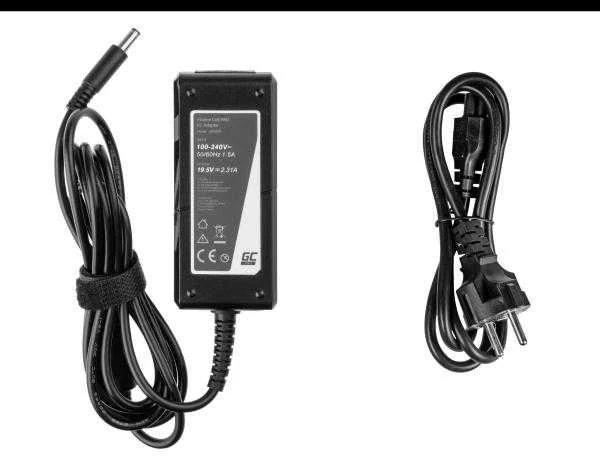Green Cell Žalias Cell GREENCELL AD57AP įkroviklis / kintamosios srovės adapteris Žalias Cell PRO 19.5V 2.31A 45W, skirtas Dell XPS 13 9343 9350 93