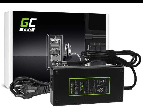 Green Cell Žalias Cell Nešiojamojo kompiuterio įkroviklis Žalias Cell PRO 19.5V 9.23A 180W Dell Latitude E5510 E7240