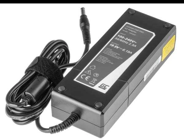 GREENCELL AD69AP įkroviklis / kintamosios srovės adapteris Žalias Cell PRO skirtas Lenovo 19.5V 6.15A 120W 5.5-2.5mm