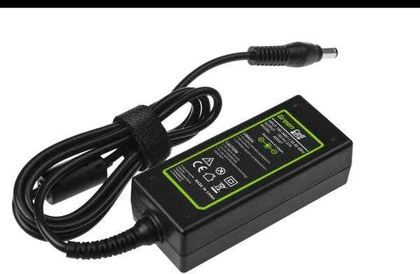 Green Cell Žalias Cell GREENCELL AD54P Žalias Cell Charger / AC Adapteris for Toshiba 45W / 19V 2.37A / 5.5mm - 2.5mm