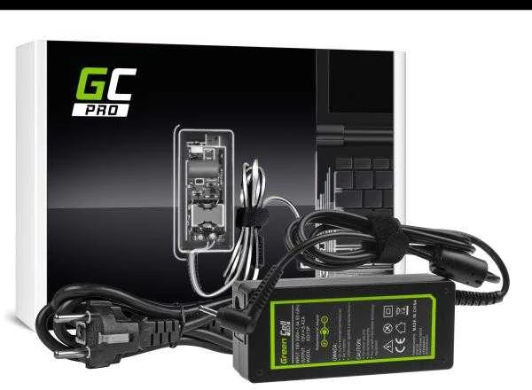 Samsung Žalias Cell GREENCELL AD73P maitinimo įkroviklis Žalias Cell PRO 19V 3,42A 65W, skirtas Acer Aspire S7 S7-392 S7-3