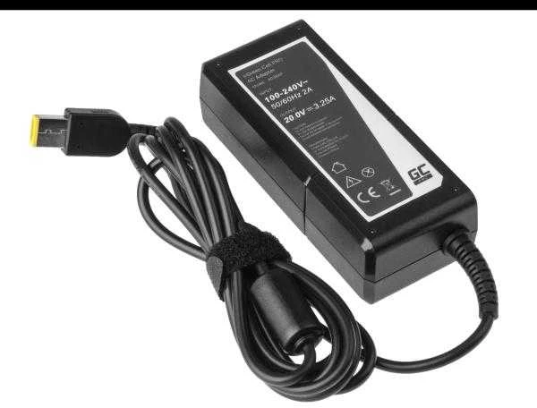 GREENCELL AD38AP Maitinimo šaltinis Žalias Cell PRO do Lenovo 20V 3.25A 65W Slim tip