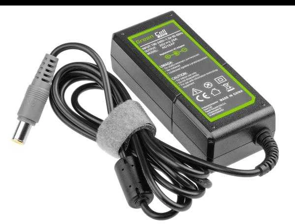 GREENCELL AD16AP įkroviklis / kintamosios srovės adapteris Žalias Cell for Lenovo 20V 3.25A 65W 7.7-5.5mm