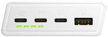 Green Cell Žalias Cell Žalias Cell Power Bank PowerPlay 20000mAh 22.5W - baltas