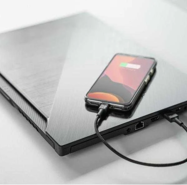 Green Cell Žalias Cell GREENCELL laidas GC PowerStream USB-A - Lightning 30cm Apple 2.4A