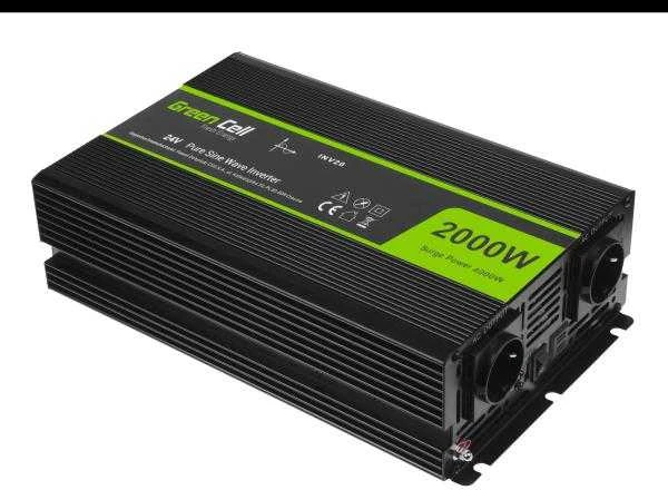 Green Cell Inverteris Žalias Cell 24V/230V 2000W/4000W