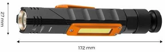 Latarka, Akumuliatorinis LED žibintuvėlis NEO 99-034
