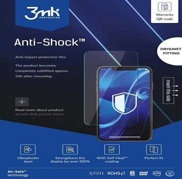 3Mk Protection All-Safe - AIO Anti-Shock telefono įdėklai, pritaikyti sausam ir šlapiam naudojimui, 5 vnt.
