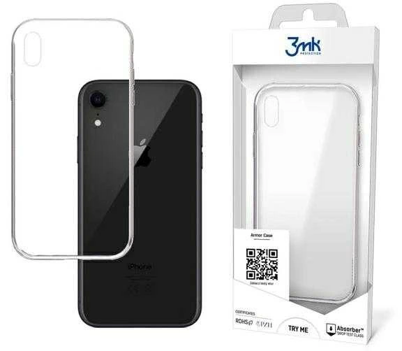 3MK Armor Case Ekrano apsauga, Apple, iPhone XR, TPU, Skaidri