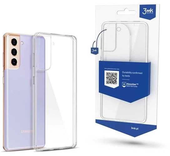 3MK ClearCase Samsung, Galaxy S21, TPU, skaidrus, skaidrus telefono dėklas
