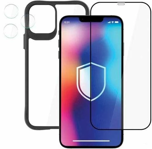 Dėklas Apple iPhone 11 Pro Max – 3mk komforto rinkinys 4 viename