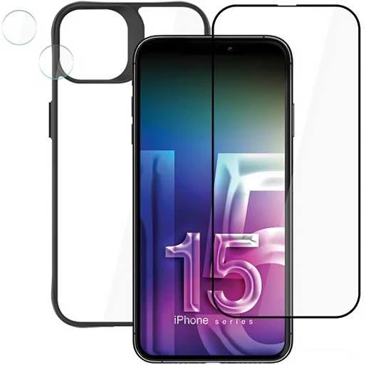 Apple iPhone 15 Plus – 3mk komforto rinkinys 4 viename